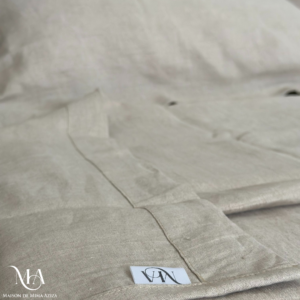 Linen Bed sheet beige